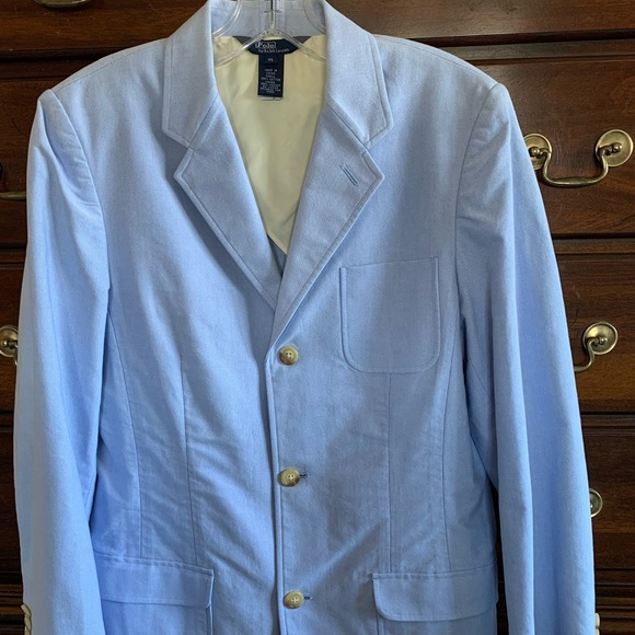 Polo Ralph Lauren Other - POLO RALPH LAUREN BOY 3 BUTTON LIGHT BLUE BLAZER
